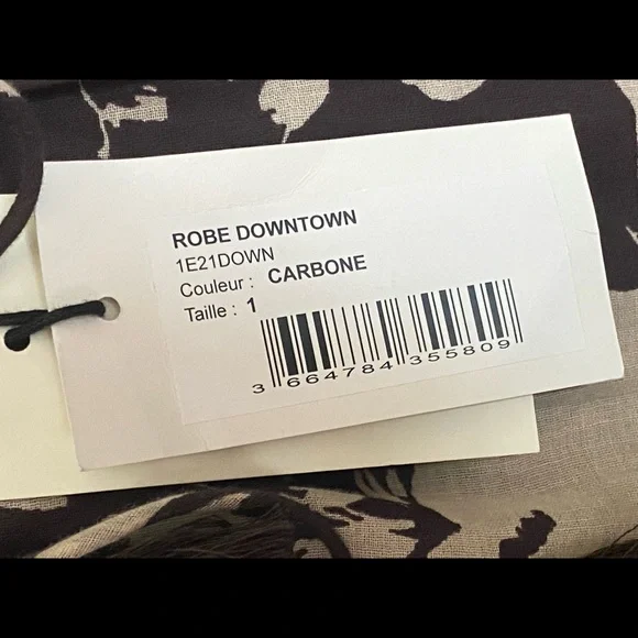 NWT Ba&sh Downtown Floral Mixed Print Cotton Maxi Dress small - Picture 12 of 13